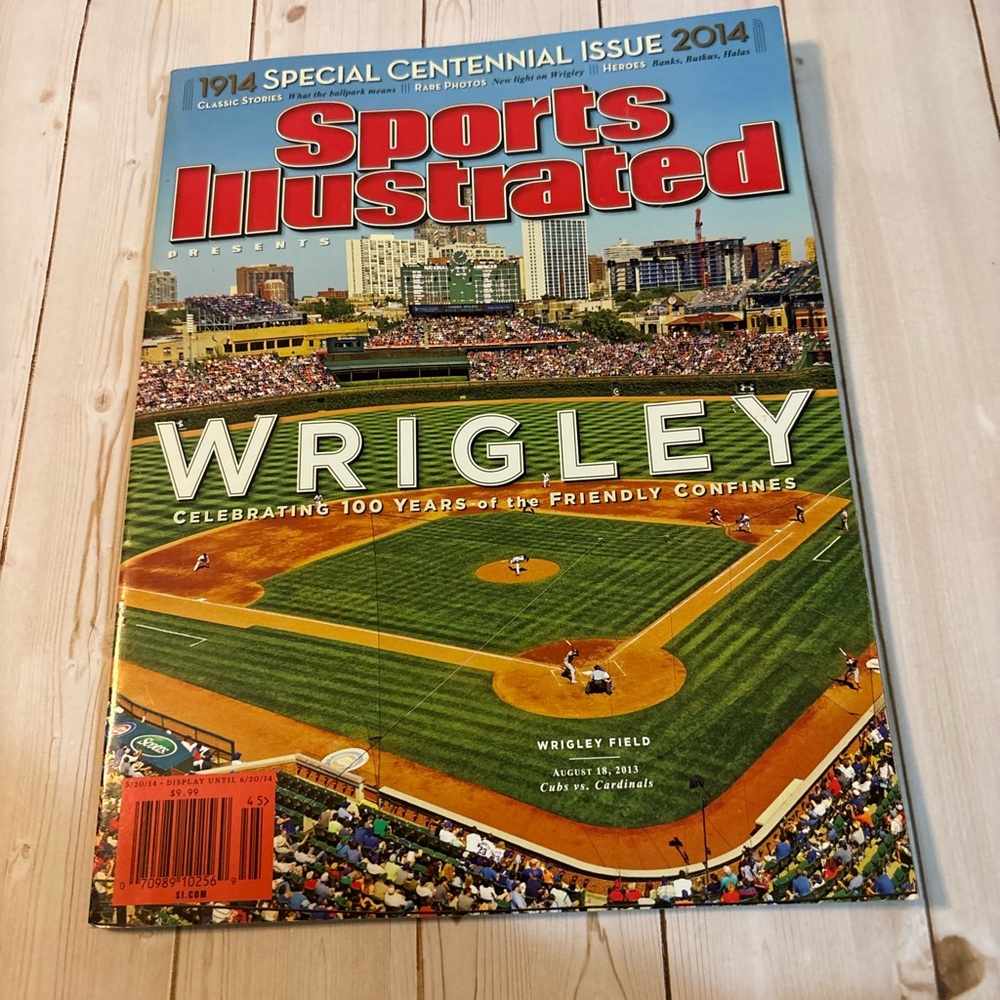 Sports Illustrated Wrigley 100 Centennial Issue 2014 Cubs Special Edition